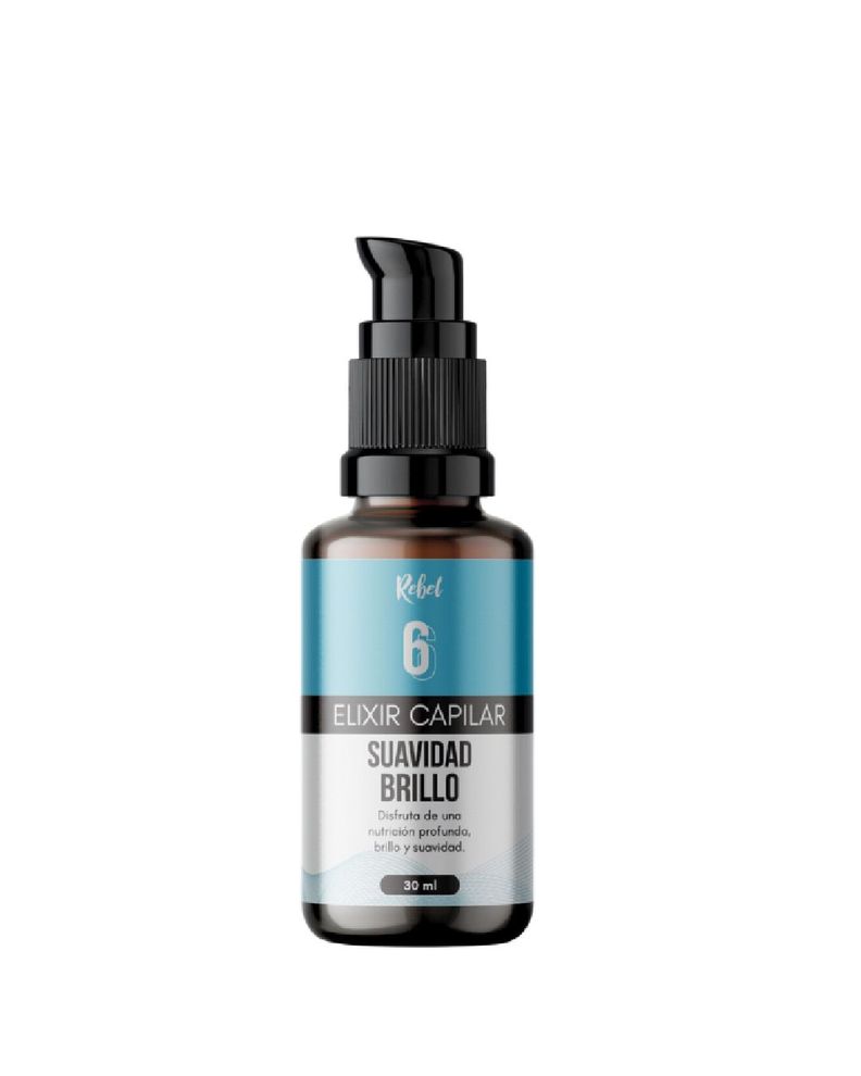 Elixir Capilar Suavidad y Brillo - Paso 6 Blanco