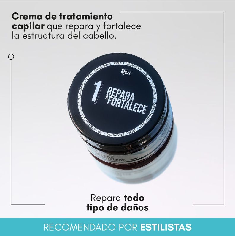 Crema Capilar Repara y Fortalece - Paso 1-6