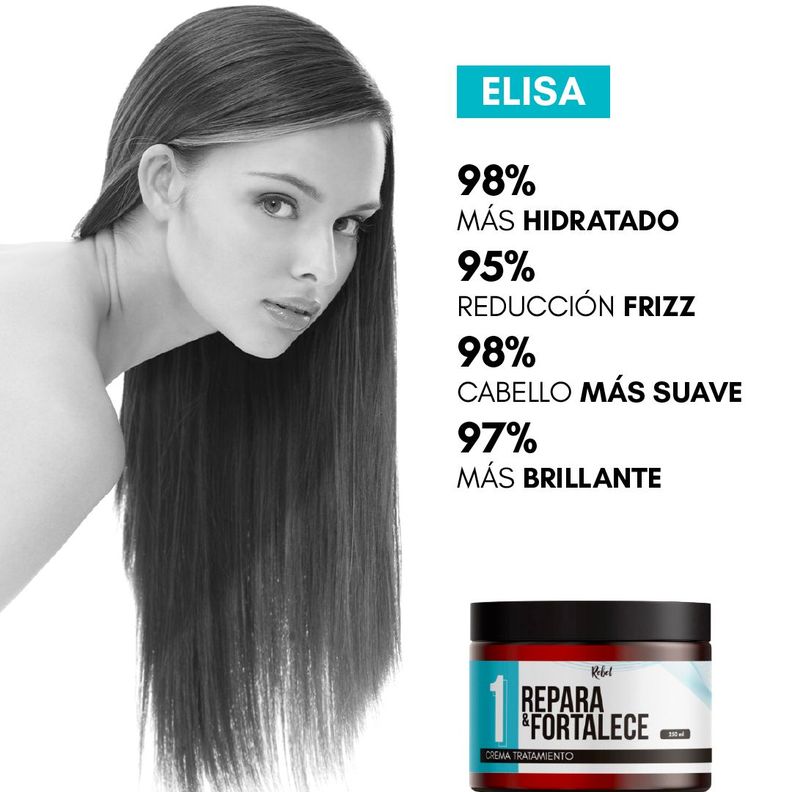 Crema Capilar Repara y Fortalece - Paso 1-7