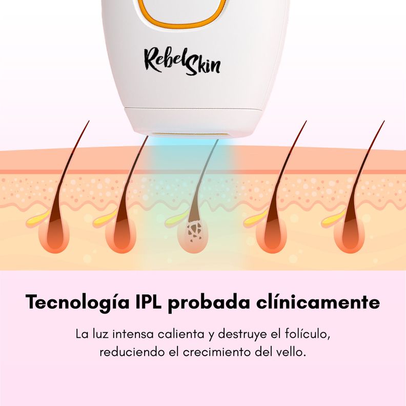 Depiladora Láser IPL RebelSkin Rebel