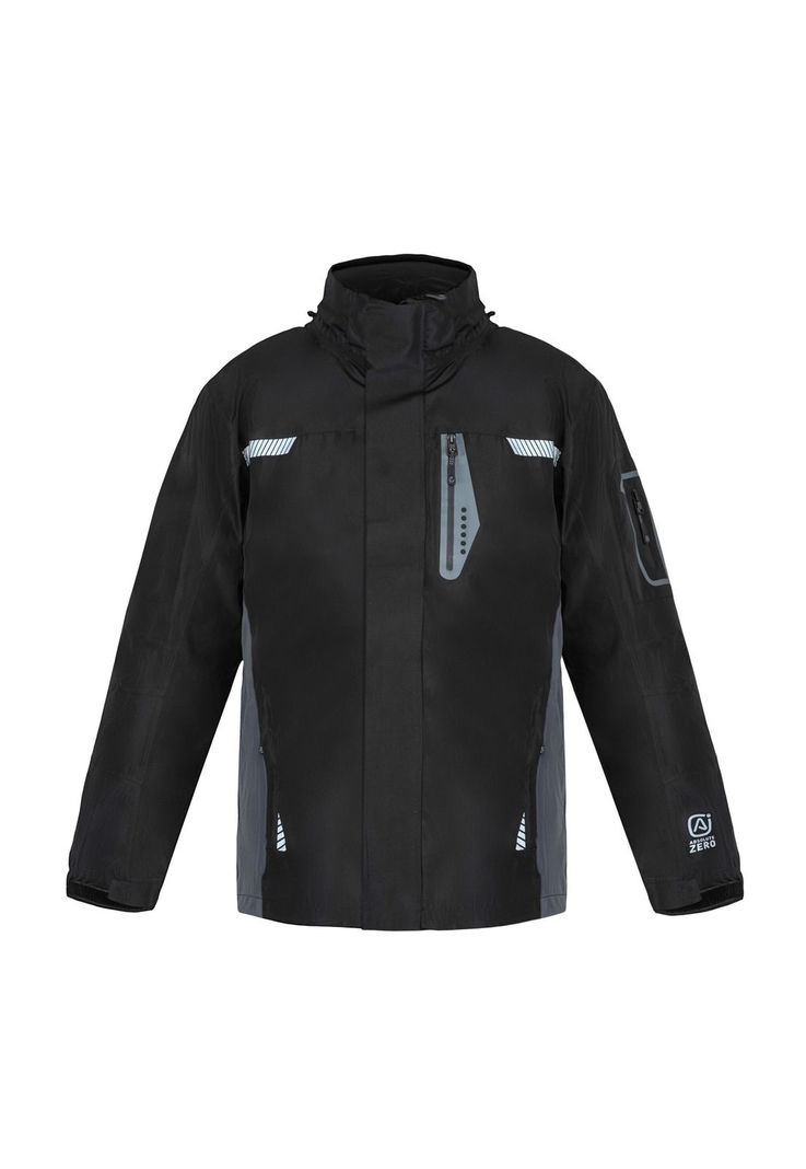 Parka Hombre desmontable 3 en 1 negra Absolute Zero Z-8000-0