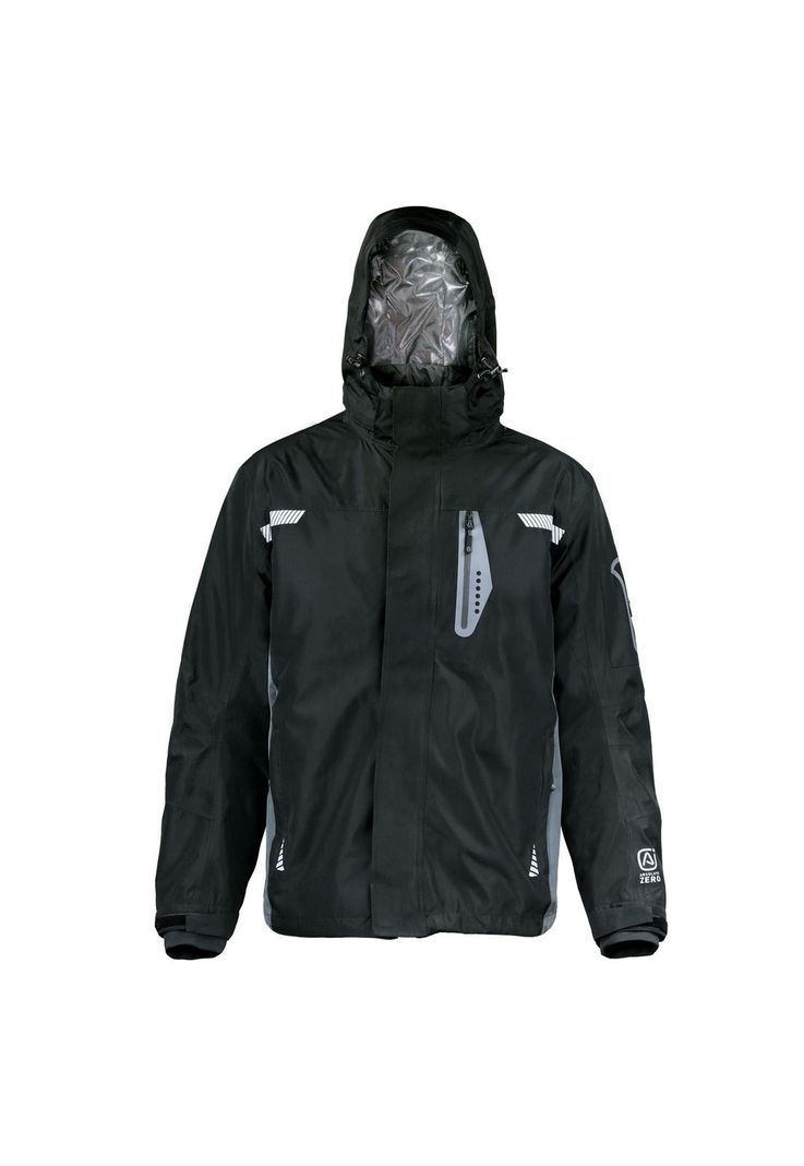 Parka Hombre desmontable 3 en 1 negra Absolute Zero Z-8000-2