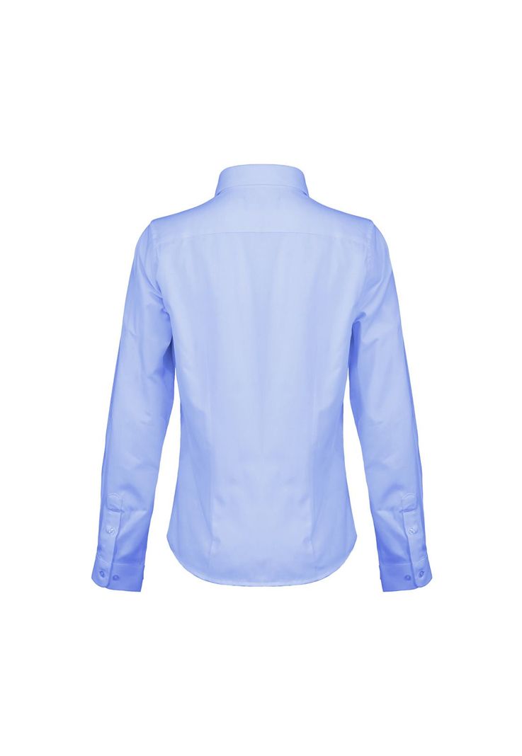 Blusa Oxford Manga Larga Celeste UPF 20-0