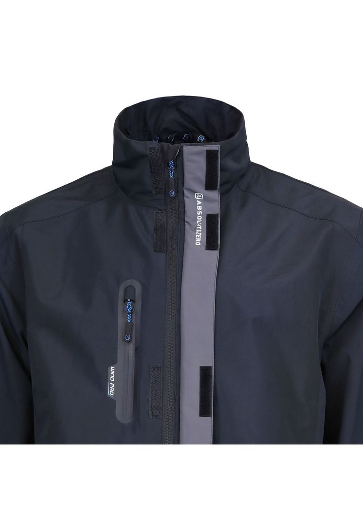 Cortaviento Hombre Impermeable  Azul Marino-4