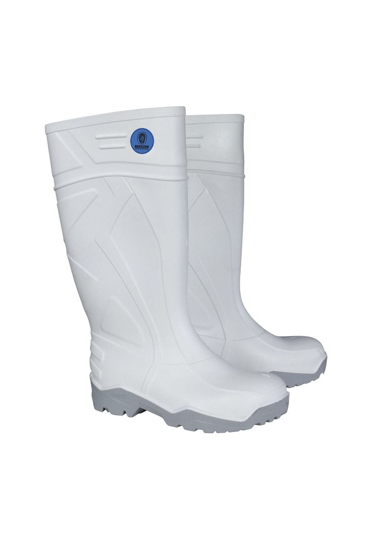 Bota PVC 923 Blanca Para Lluvia-1