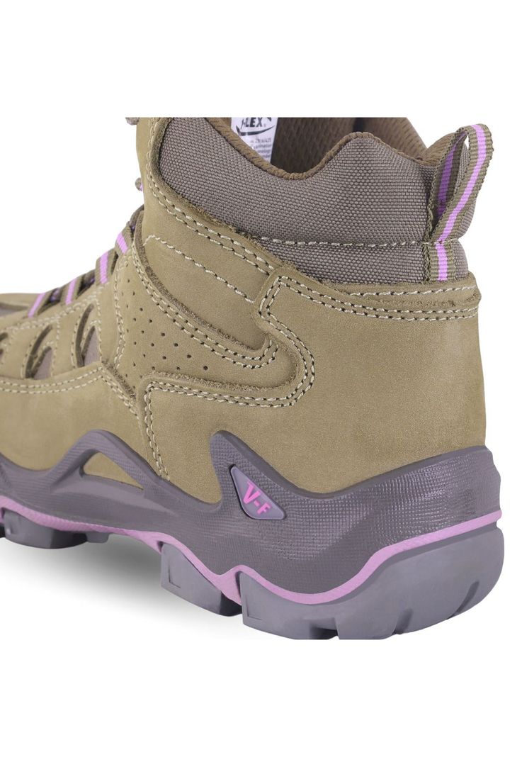 Botín V5 Beige Mujer Vflex-3