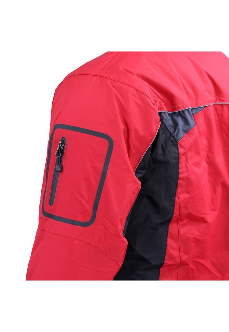 Parka Hombre 3 en 1 Rojo/Negro Z-0400-6