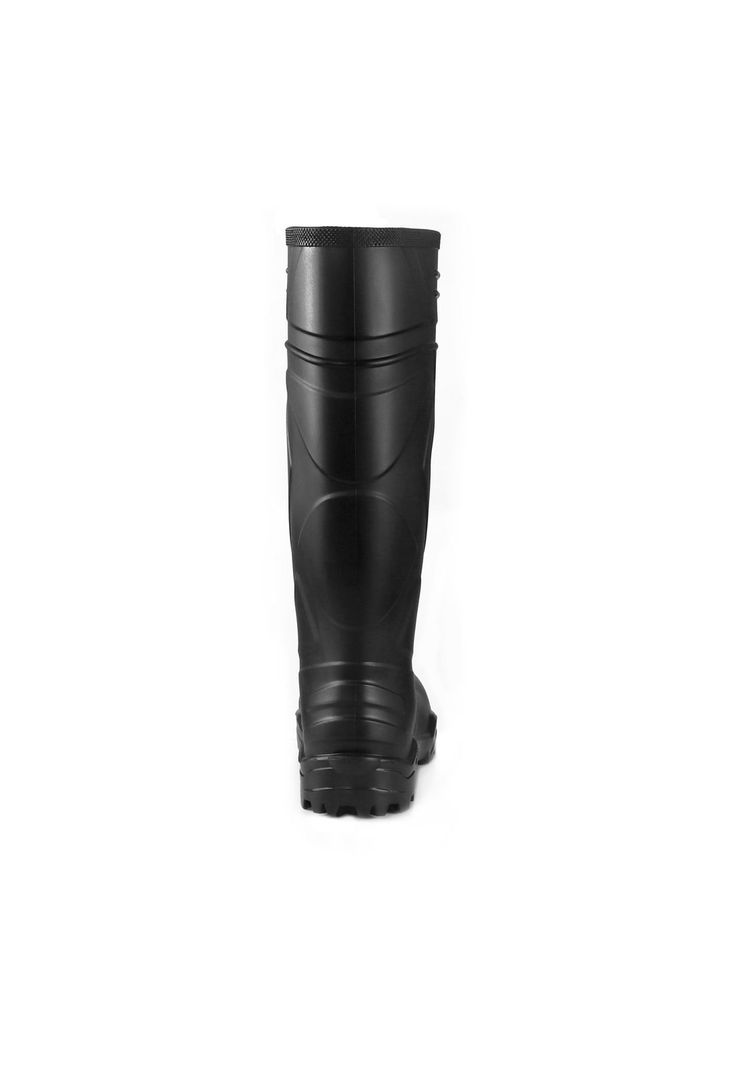 Bota PVC 942 Punta de Acero Negra Para Lluvia-3