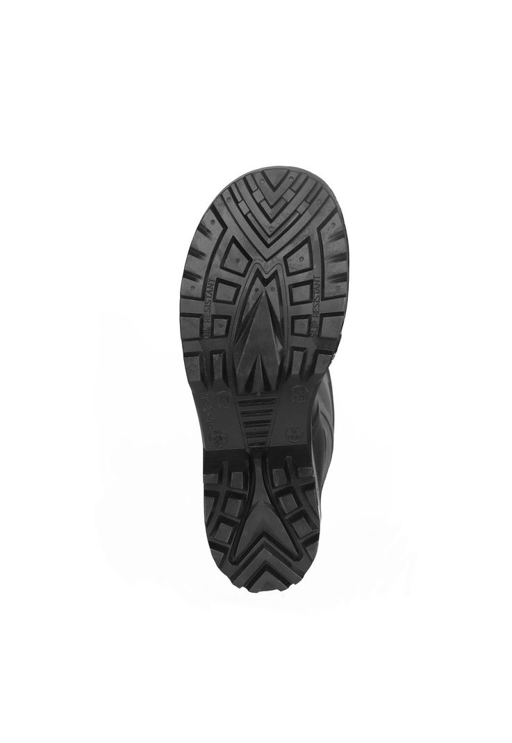 Bota PVC 942 Punta de Acero Negra Para Lluvia-5