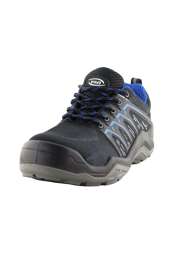 Zapato Seguridad V910 Azul Vflex-1