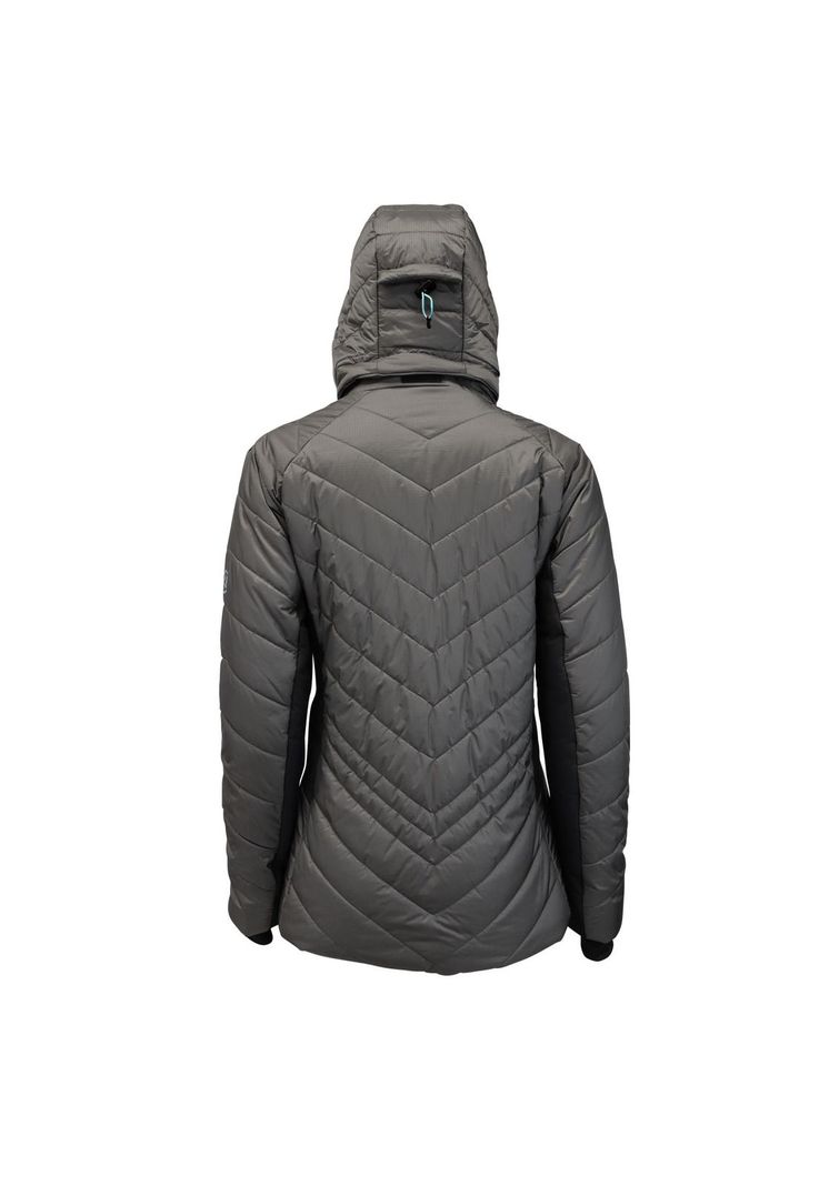 Parka Thinsulate Mujer Gris/Negro Z-9100-2