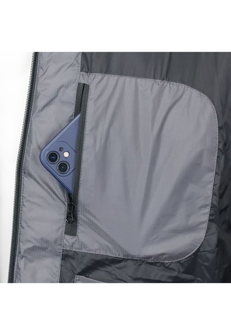 Parka Thinsulate Hombre Gris/Negro Z-10000-3