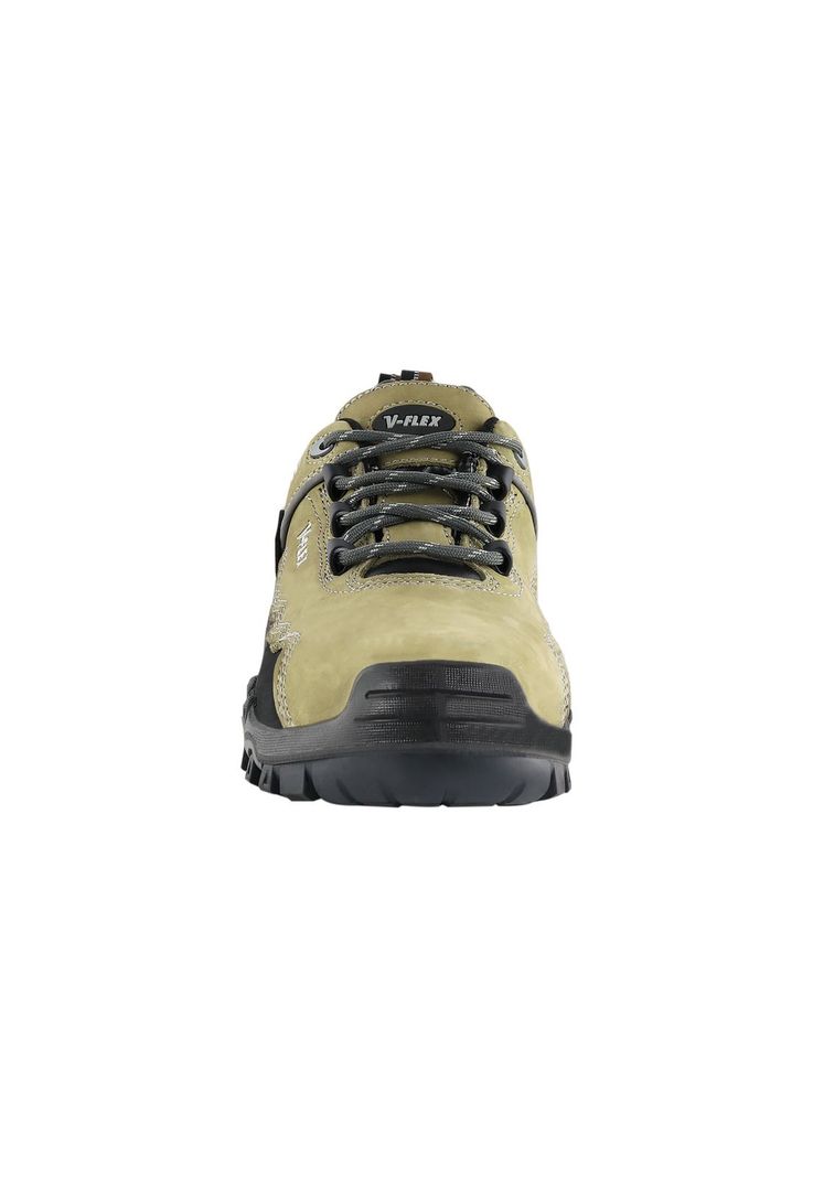 Zapato V11 Nobuck beige/Negro Vflex-7