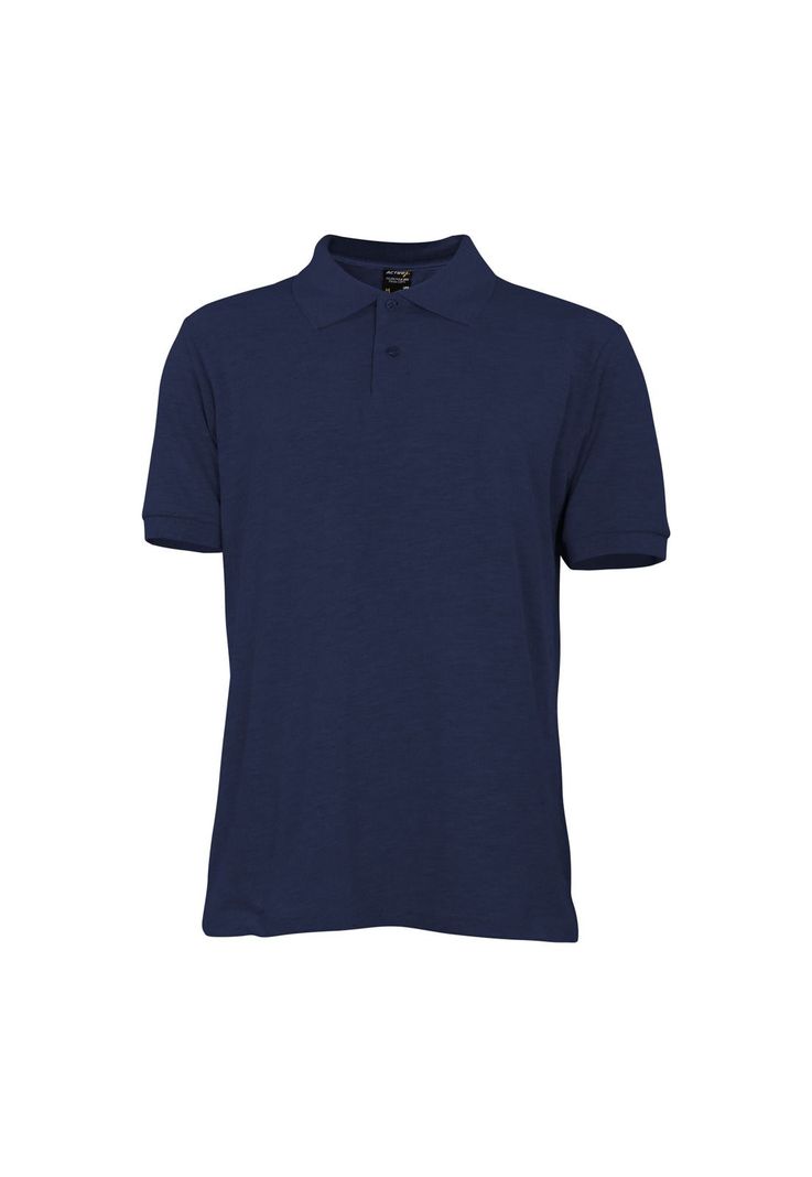 Polera Pique Azul marino M/Corta UPF 35-0