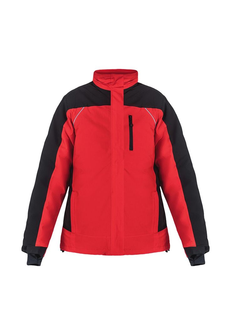 Parka 3 en 1 Rojo/Negro Mujer Z-4000-0