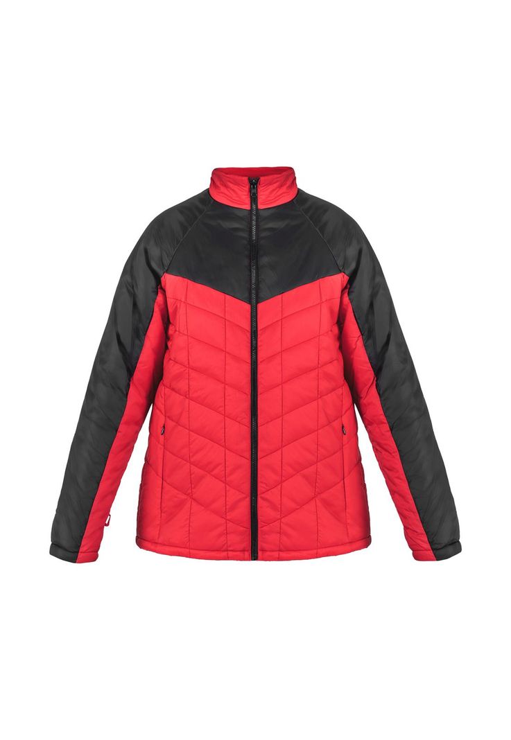 Parka 3 en 1 Rojo/Negro Mujer Z-4000-4