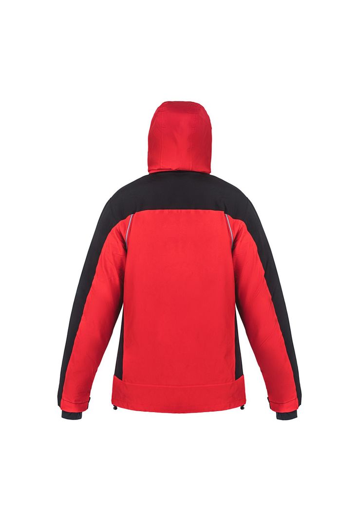 Parka 3 en 1 Rojo/Negro Mujer Z-4000-2