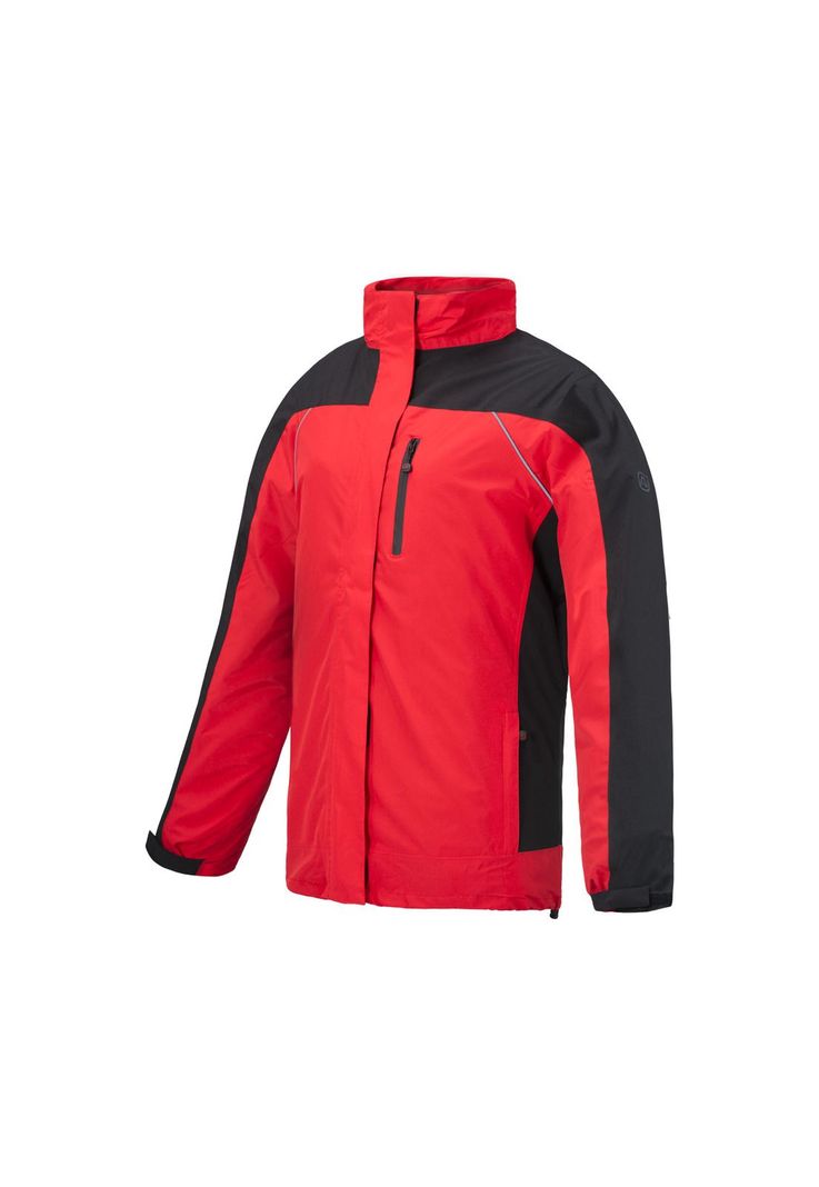 Parka 3 en 1 Rojo/Negro Mujer Z-4000-3
