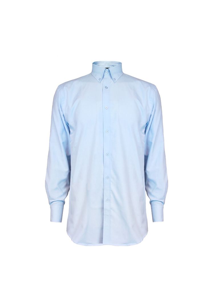 Camisa Oxford Manga Larga Celeste UPF 20-0