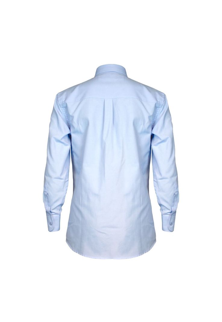 Camisa Oxford Manga Larga Celeste UPF 20-1