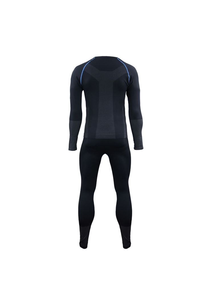 Conjunto primera capa térmico spandex color negro-1