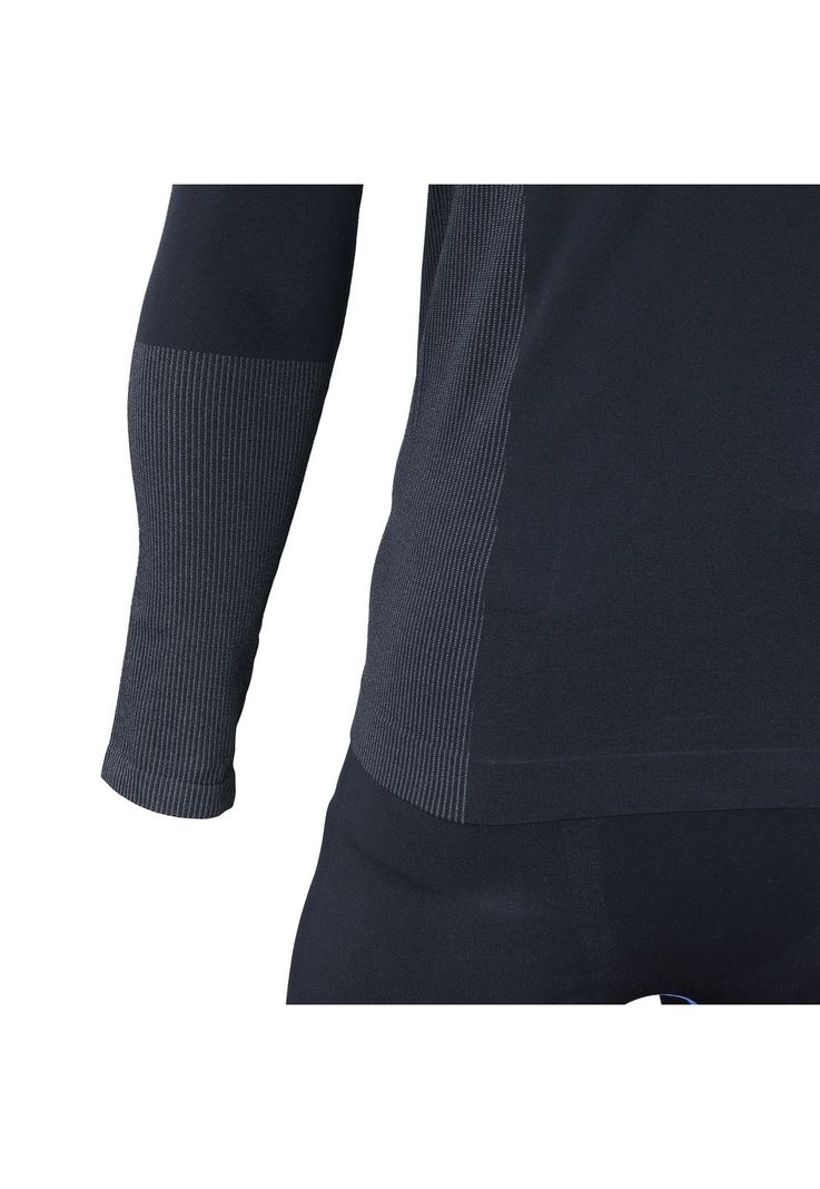 Conjunto primera capa térmico spandex color negro-5