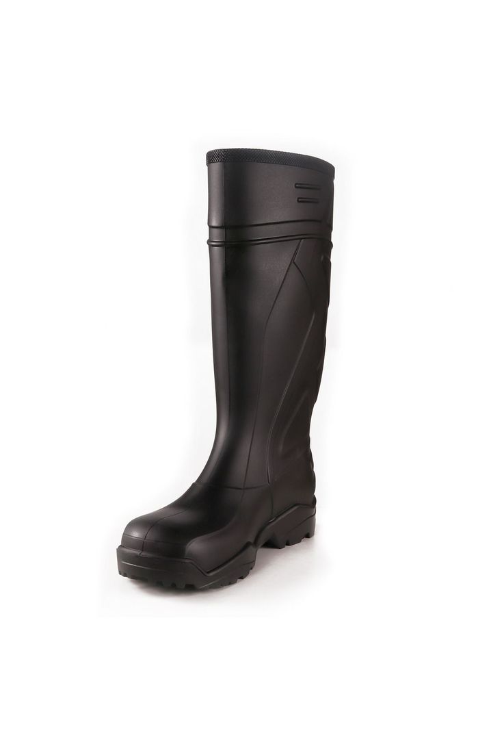 Bota PVC 929 Negra Para Lluvia-1