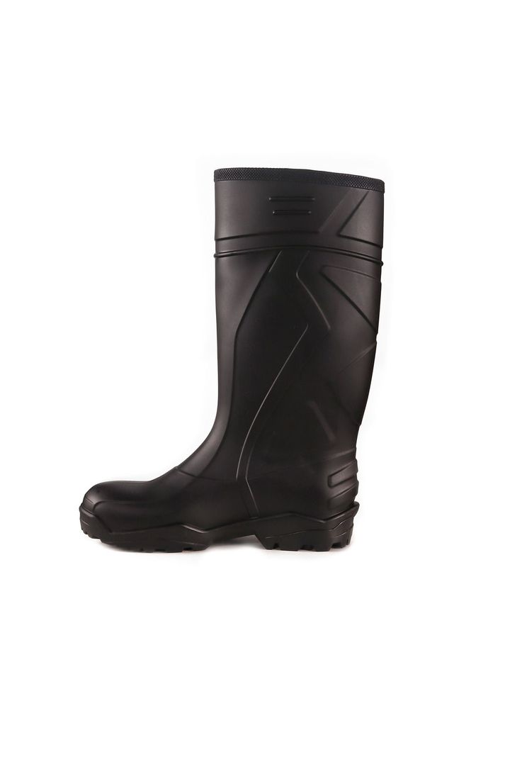 Bota PVC 929 Negra Para Lluvia-2
