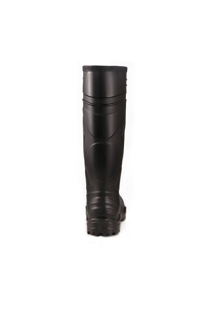 Bota PVC 929 Negra Para Lluvia-4