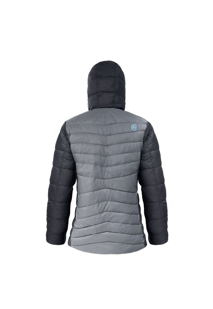 Parka Mujer Reversible Gris/Calipso-4