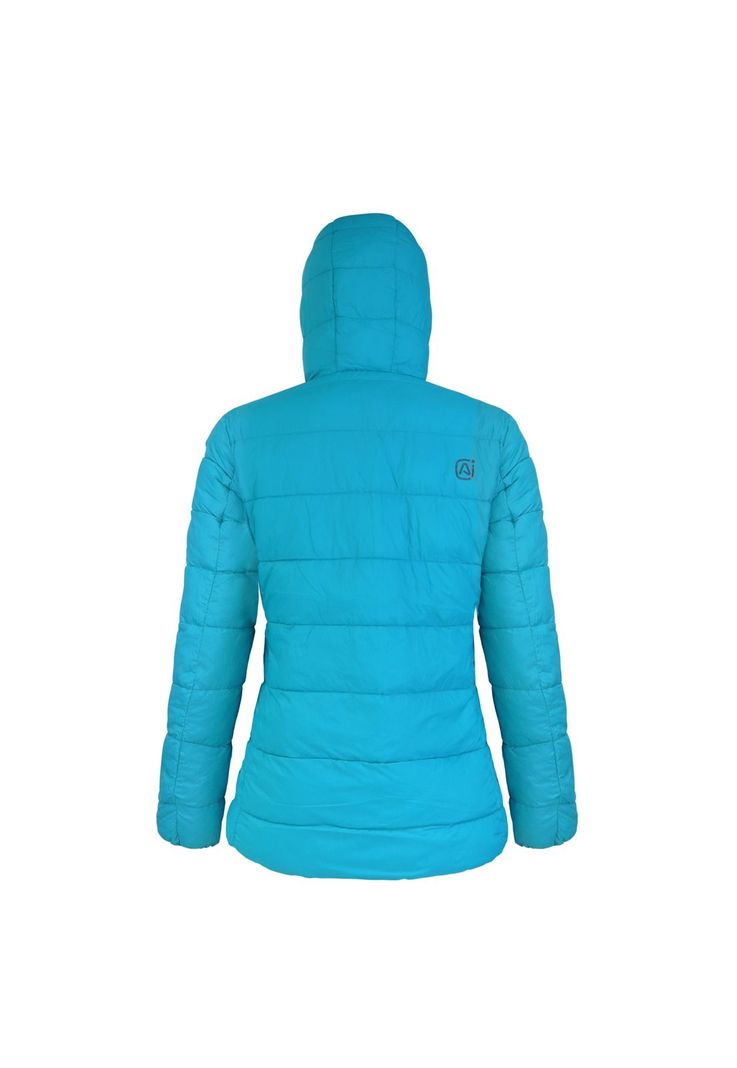 Parka Mujer Reversible Gris/Calipso-5
