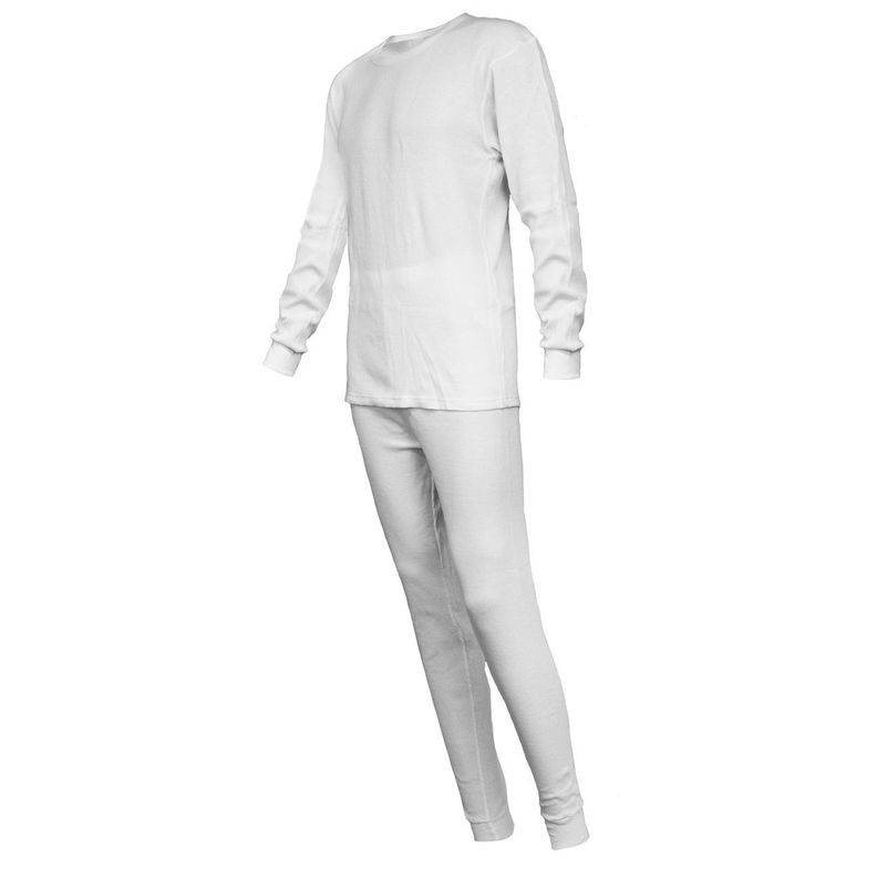 Conjunto primera capa 100% Algodón Panal Blanco Activex-1