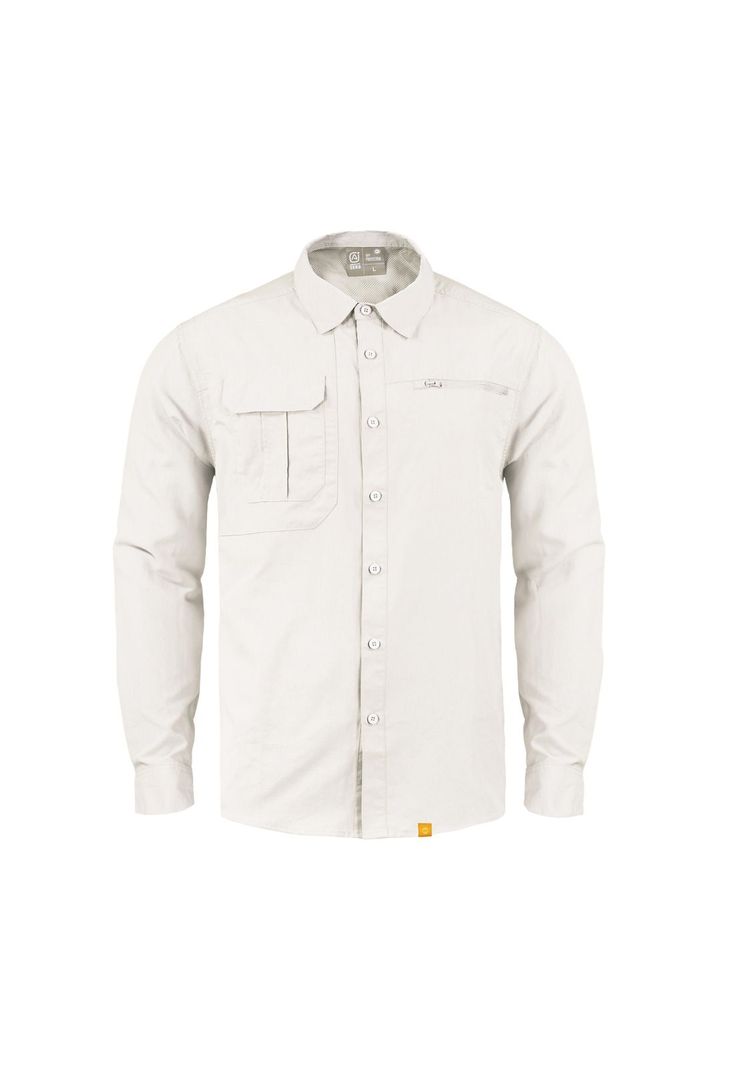 Camisa Outdoor Lightwind Ripstop Blanco Invierno UV-0