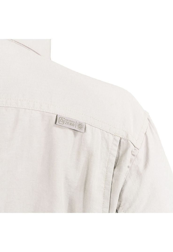 Camisa Outdoor Lightwind Ripstop Blanco Invierno UV-6