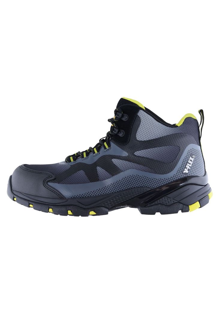 Zapatilla botín de seguridad Vflex V61 Gris-2