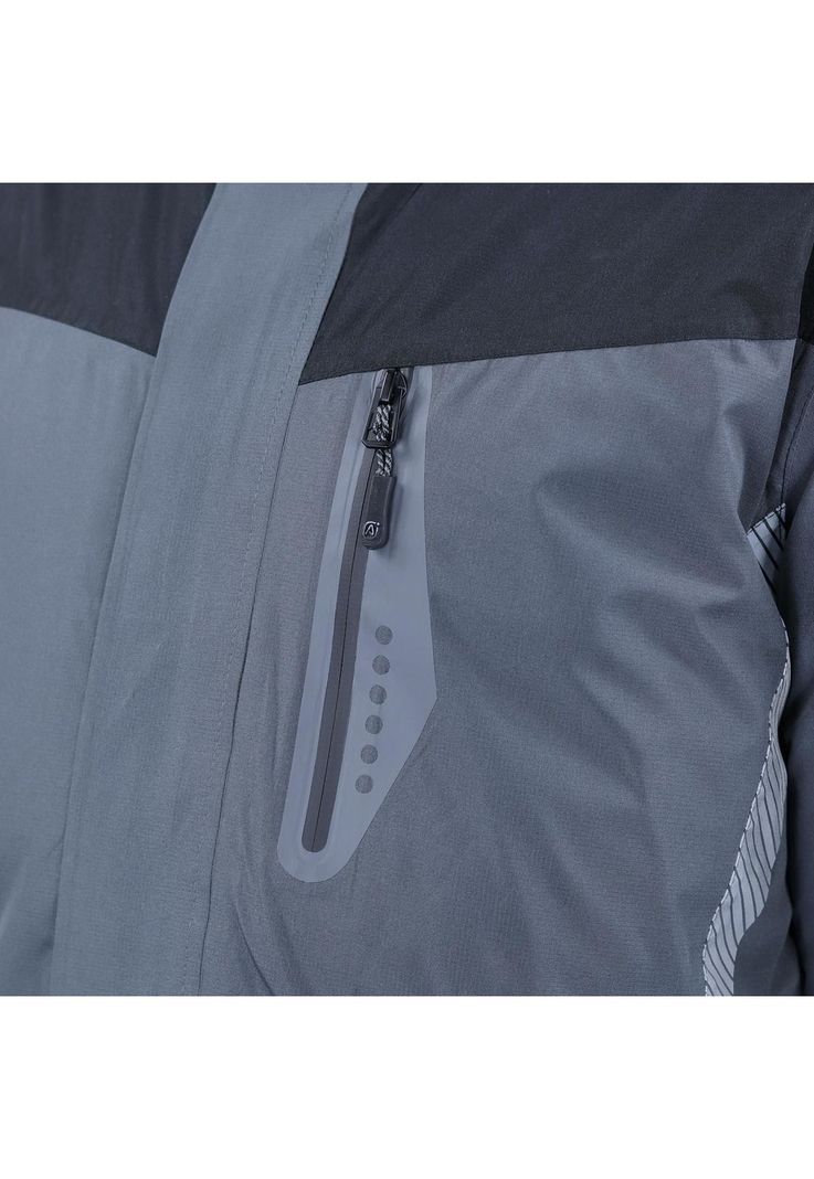 Parka Hombre Impermeable Absolute Zero Gris Z-5000-6