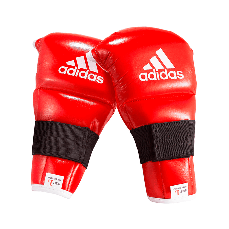 Guantes Combate Cobra Taekwondo Rojo Adidas-0