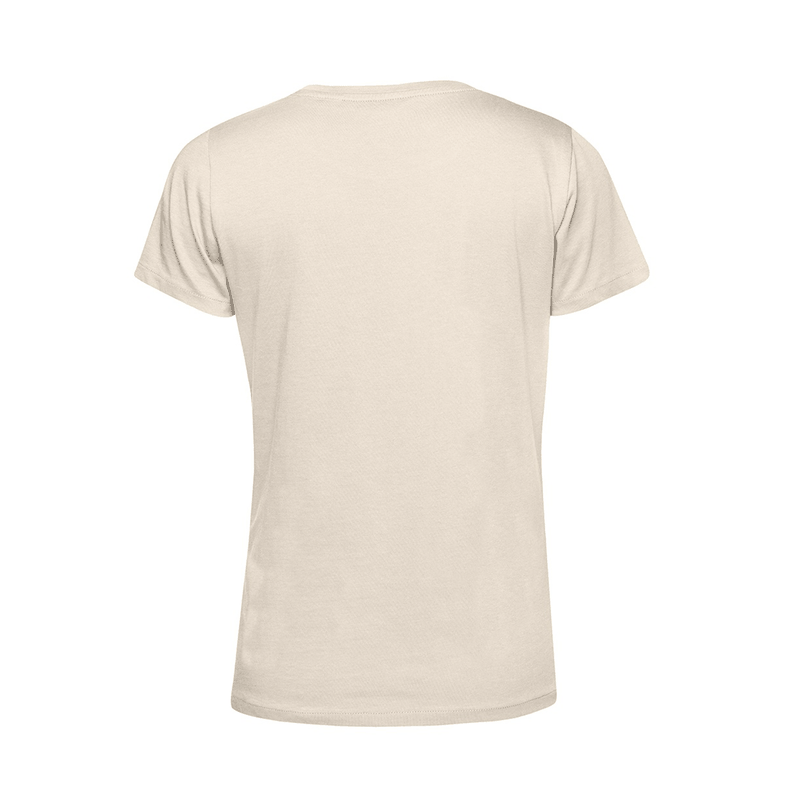Polera Orgánica 100% Algodón Vegano #E150 Mujer Beige B&C-2