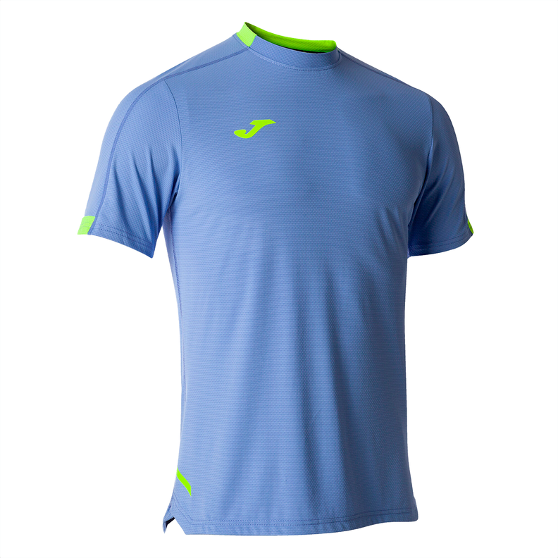 Polera Deportiva Smash para Padel Tenis Celeste Joma-0