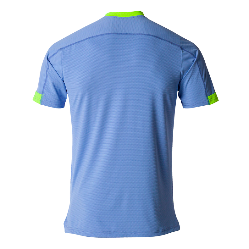 Polera Deportiva Smash para Padel Tenis Celeste Joma-1