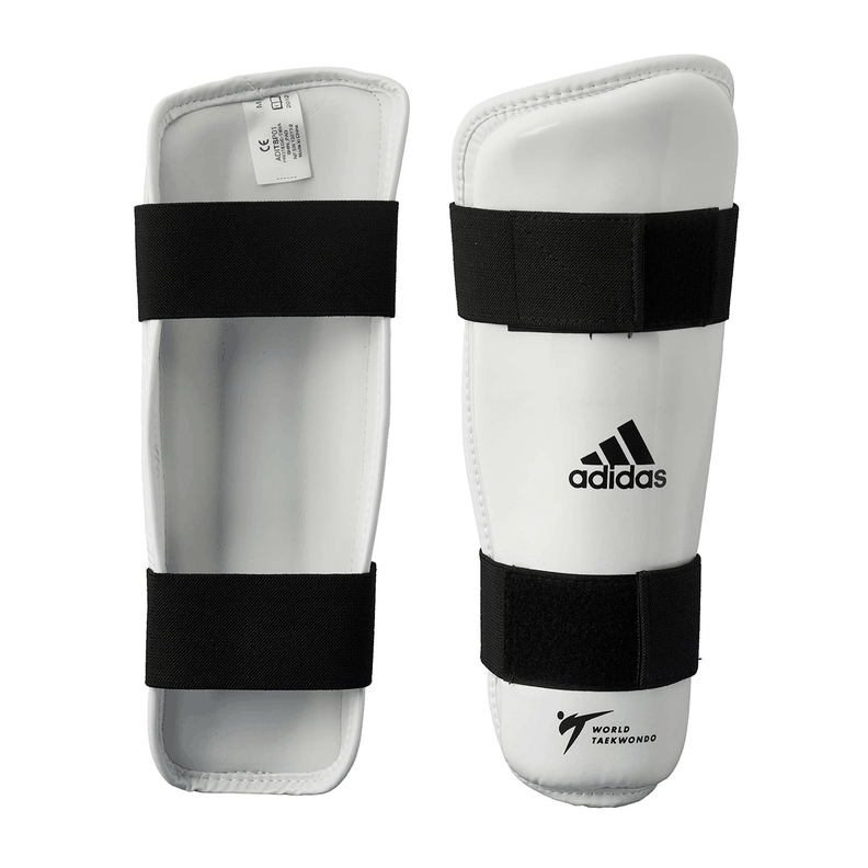 Protector Canilleras para Taekwondo W.t.F Blanco Adidas-0