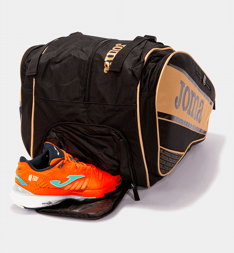 Bolso Paletero Master Negro con Rojo Joma-5