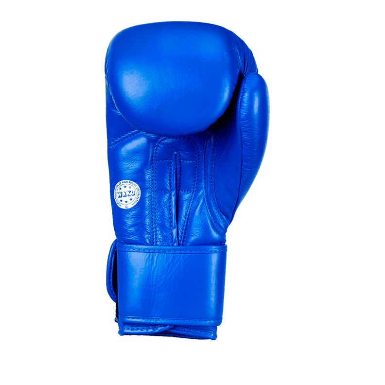 Guantes  Wako Kick Boxing Azules Adidas-1