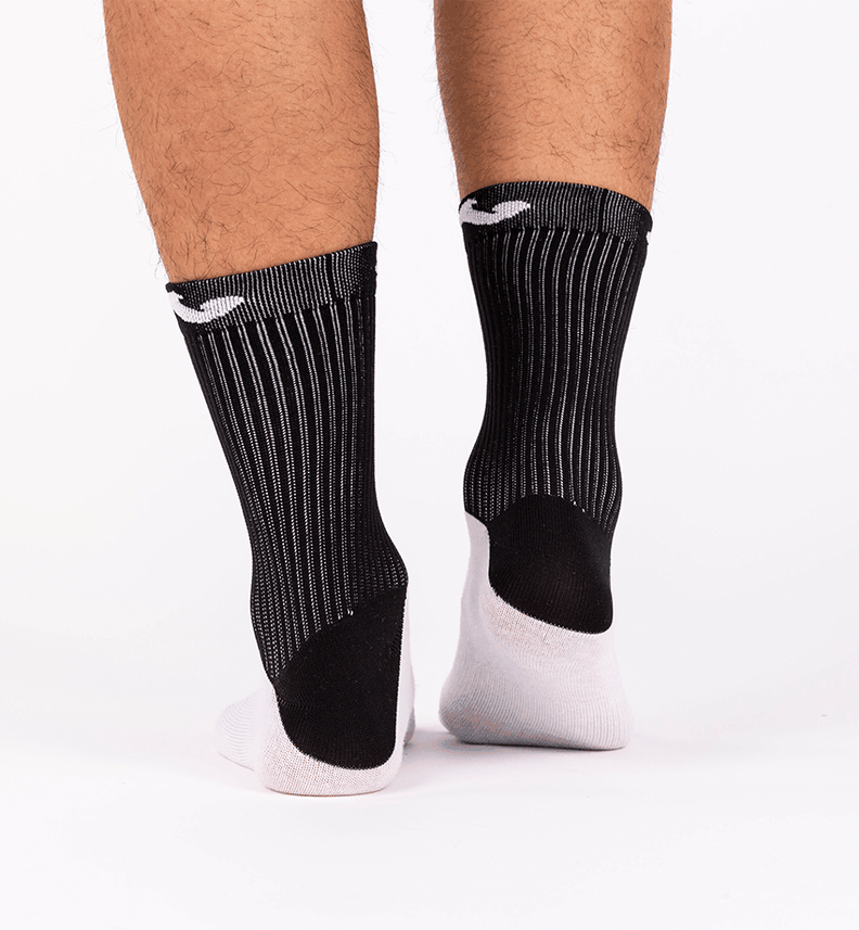 Calcetines largos Unisex Negro con Blanco Joma-1