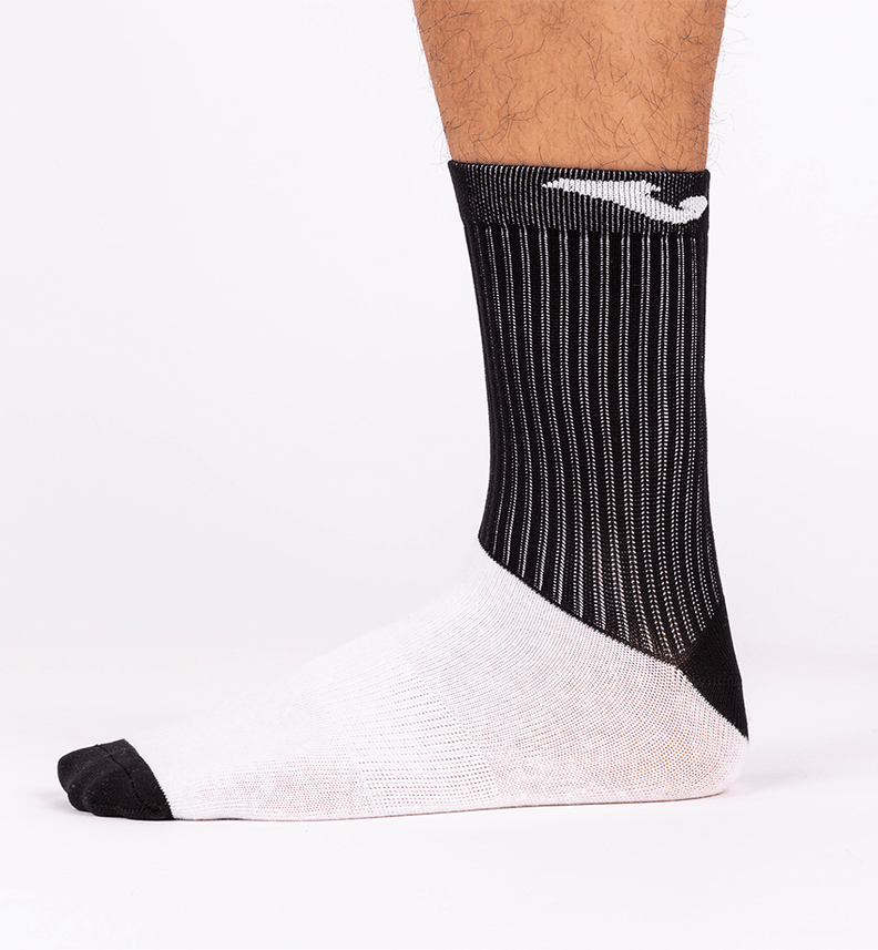 Calcetines largos Unisex Negro con Blanco Joma-2