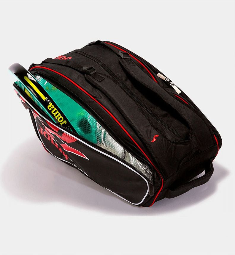 Bolso Paletero Master Negro con Rojo Joma-2