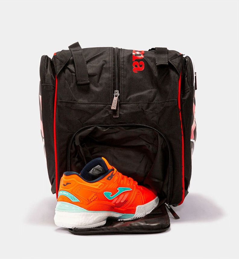 Bolso Paletero Master Negro con Rojo Joma-5