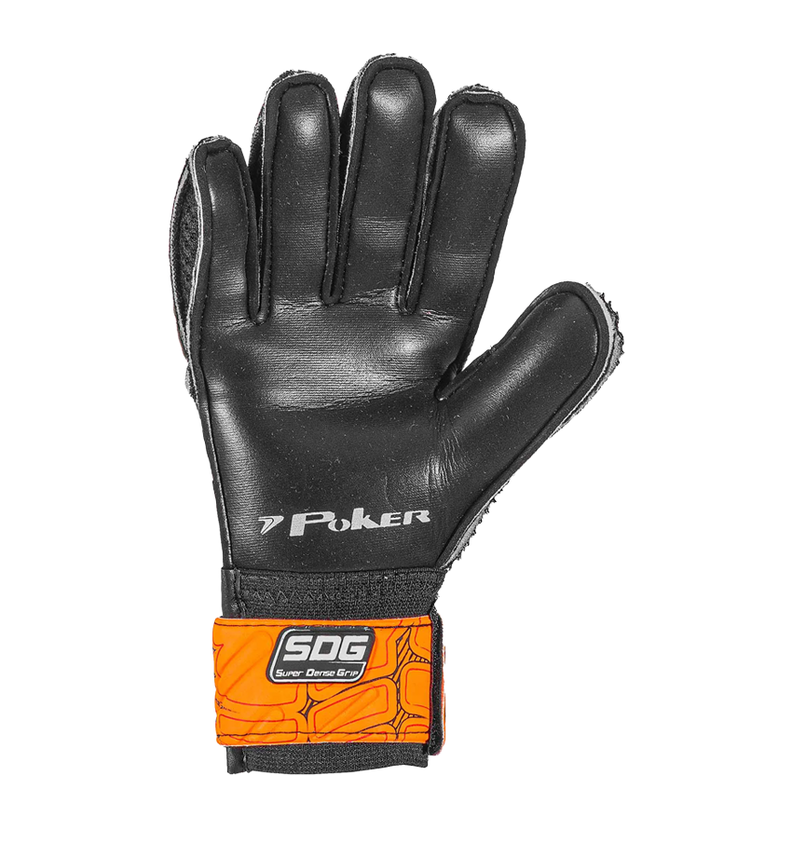 Guantes Arquero Champion 8 Junior Poker Naranja-2