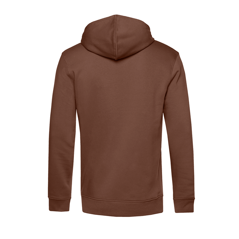 Polerón Hooded Premium 100% Algodón Orgánico Hooded Marrón B&C-1