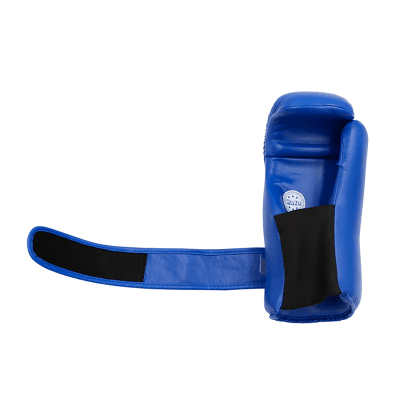 Guantes Semi-contacto Wako Kick Boxing Azules Adidas-4